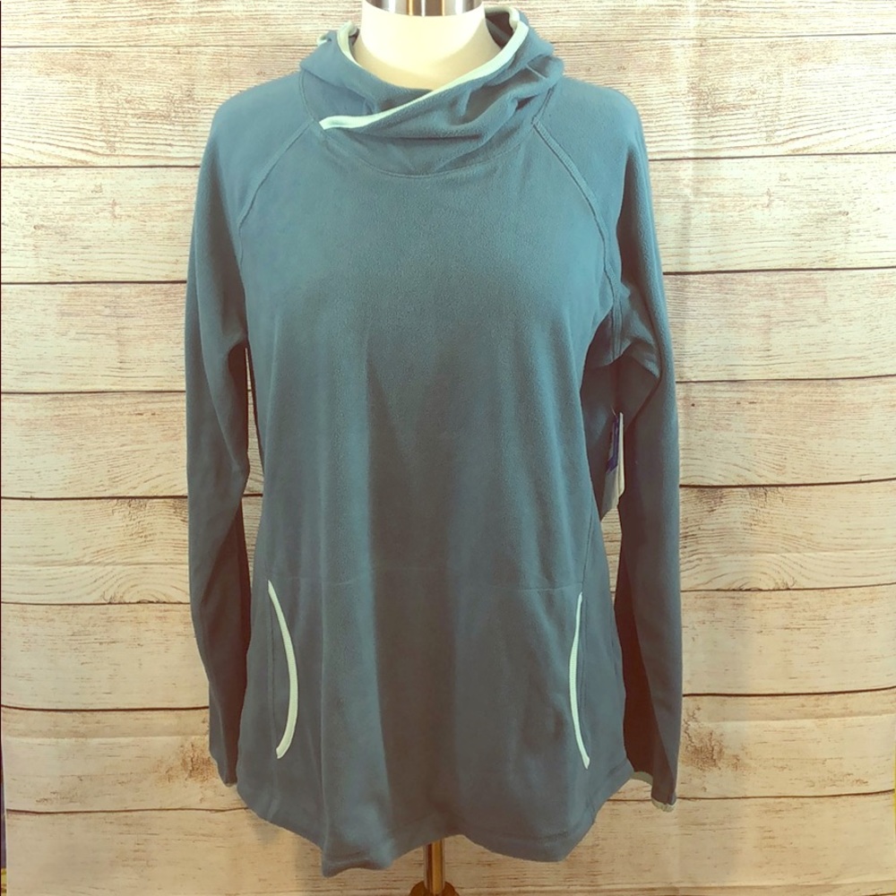 Columbia Blue Glacial Fleece IV Hoodie XL NWT